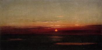 馬丁 約翰遜 赫德 Sunset of the Marshes 馬丁 約翰遜 赫德 Sunset of the Marshes